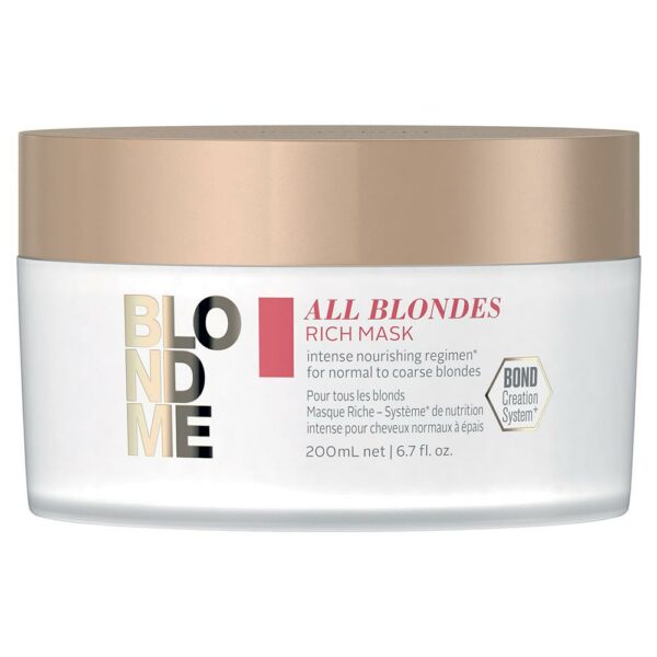 Schwarzkopf Professional Blondme All Blondes Rich Mask 200ml